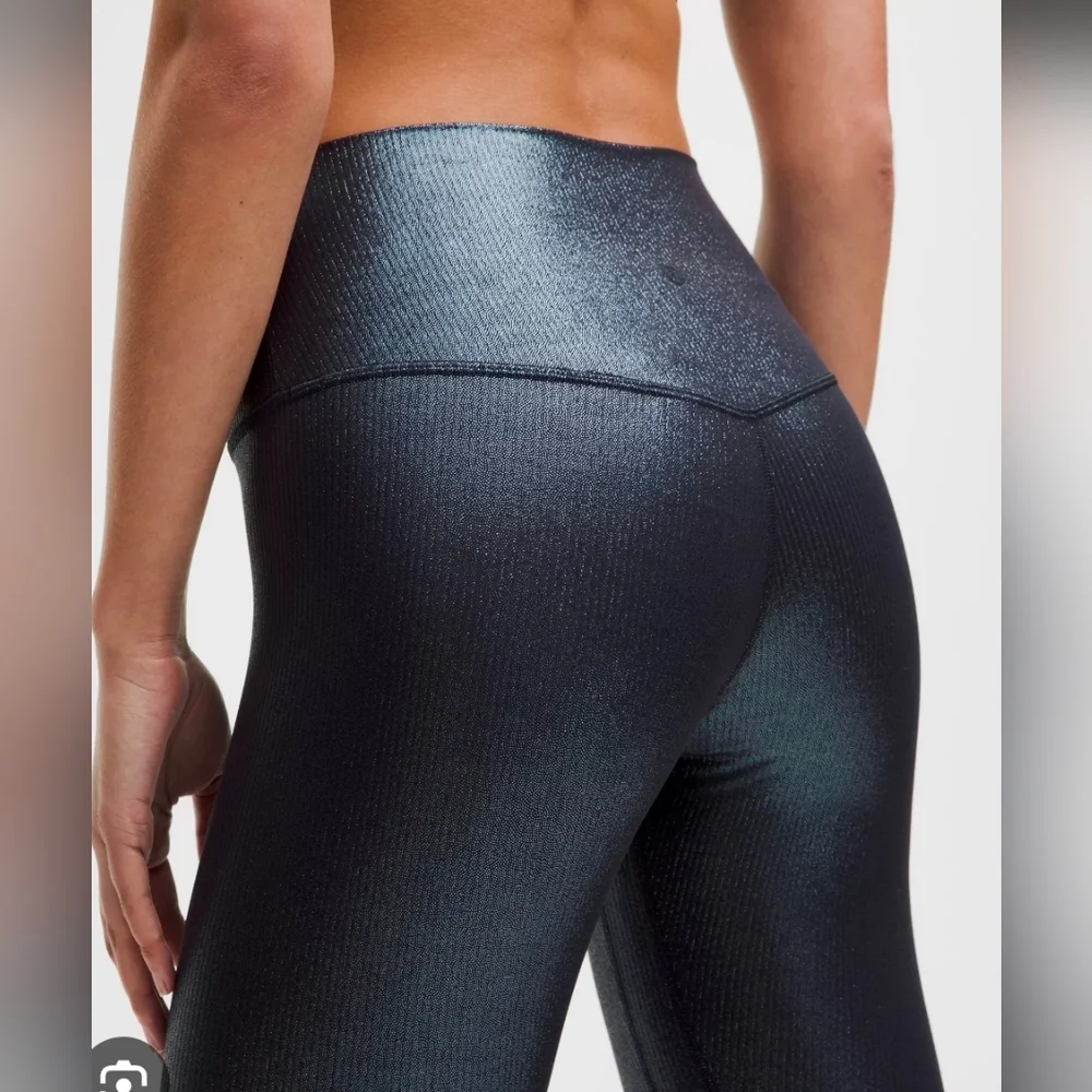 Lululemon NWT Align High Rise Pant 25" Shine - Picture 1 of 6